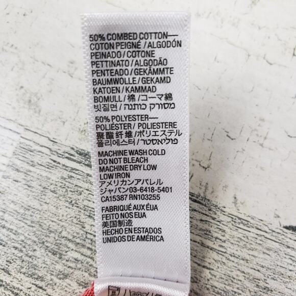 NWOT American Apparel Custom Purple Bleach Tie Dye Diagonal Box Tank Top Size XS - Picture 11 of 11